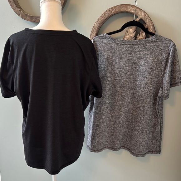 Ideology Black and Gray Short Sleeve Tee. Size 1X - Picture 2 of 2